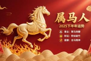 2025年屬馬人下半年運(yùn)勢(shì)如何